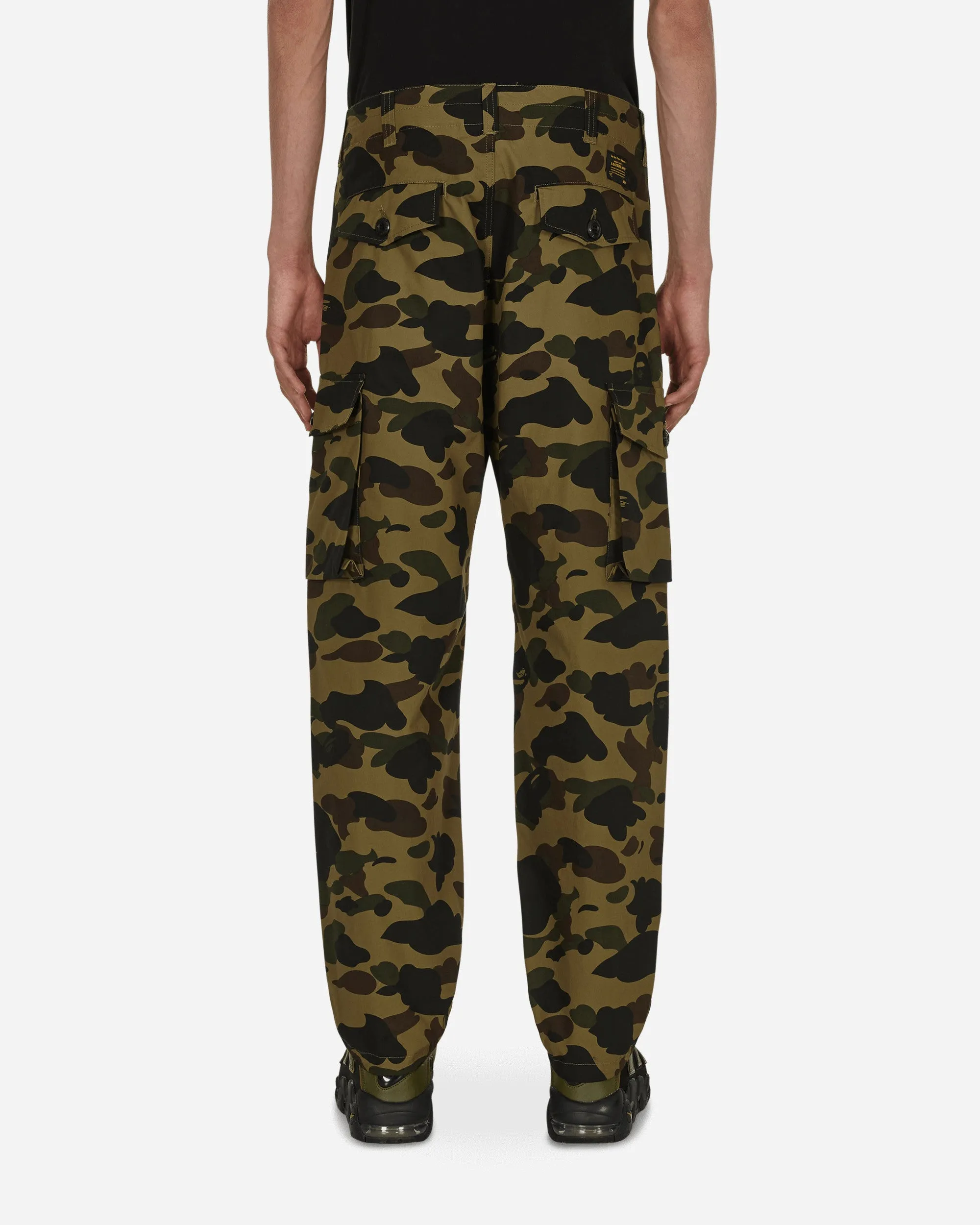 1st Camo Relaxed Fit 6 Pocket Pants Green