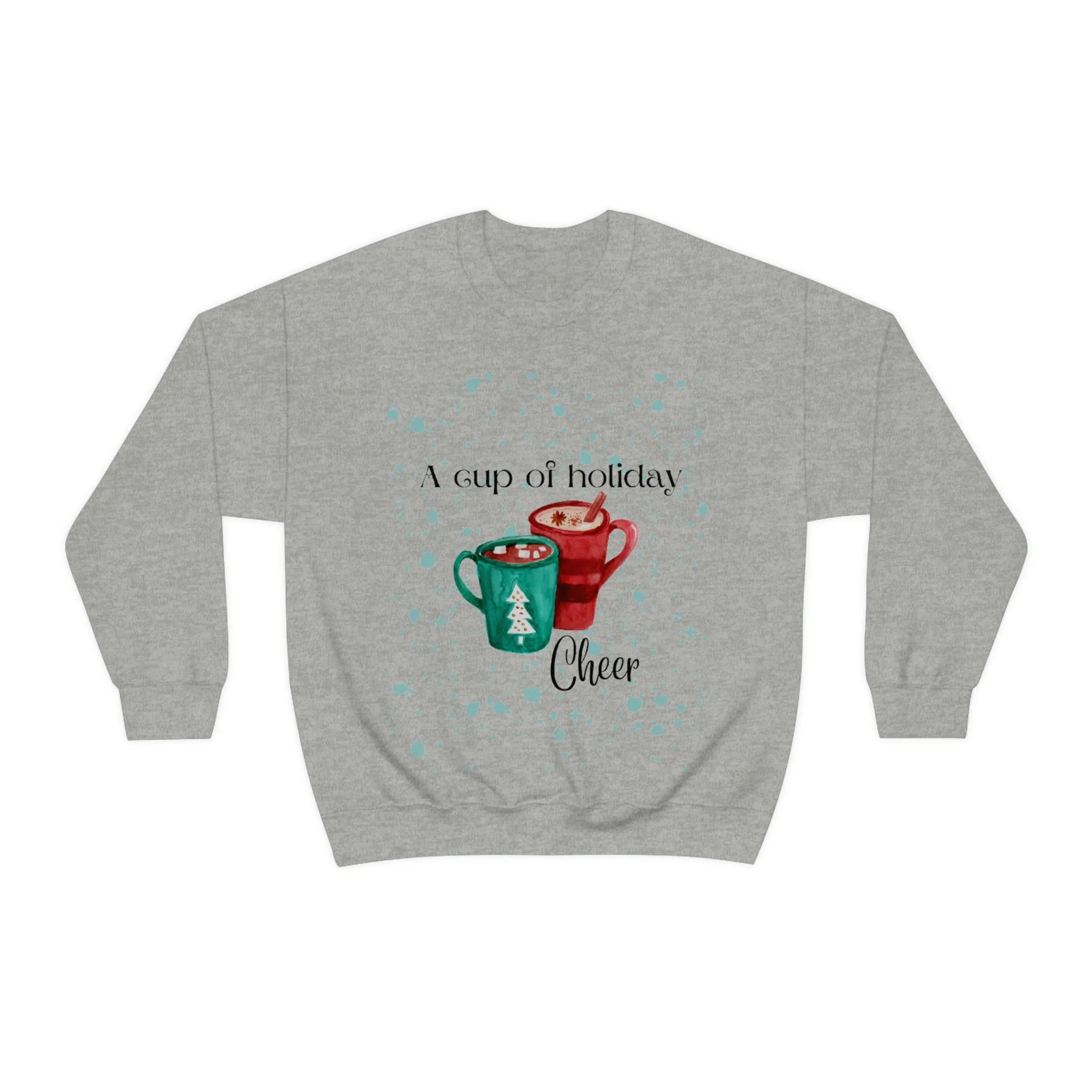 a cup of holiday cheer Unisex Heavy Blend™ Crewneck Sweatshirt