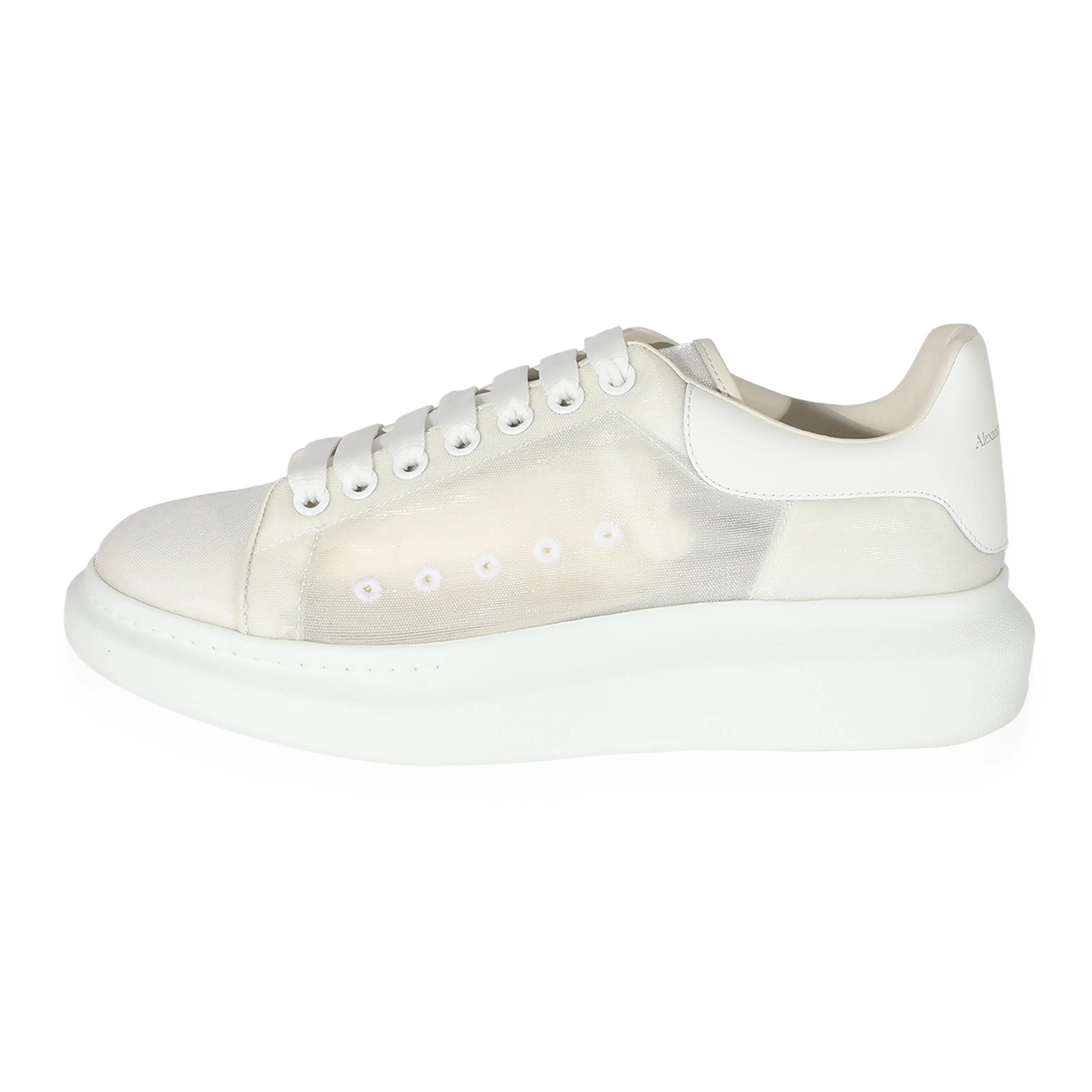 Alexander McQueen Oversized Sneaker White Nylon