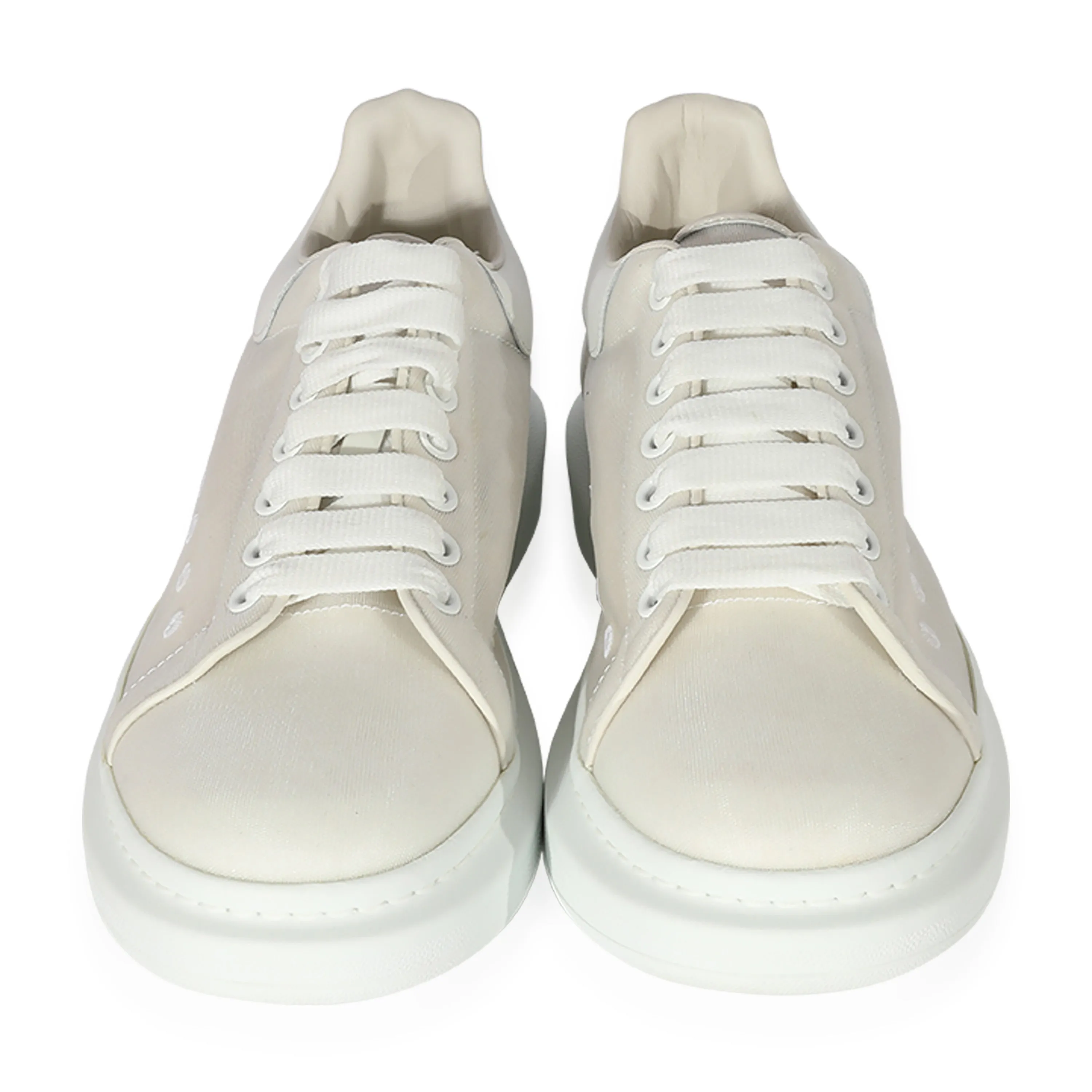 Alexander McQueen Oversized Sneaker White Nylon