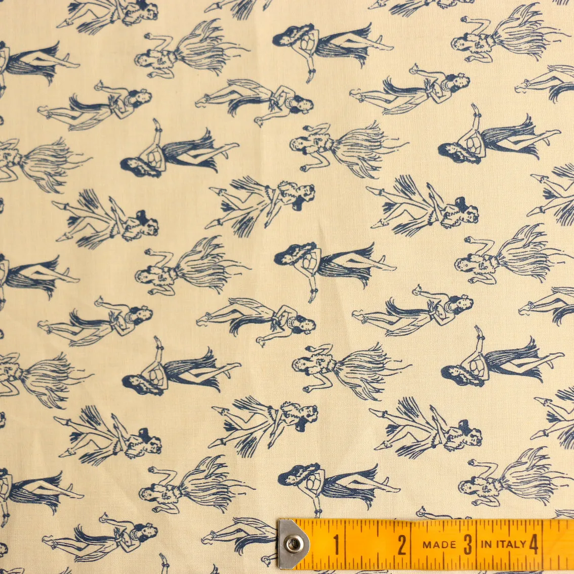 Aloha Navy Cotton Poplin