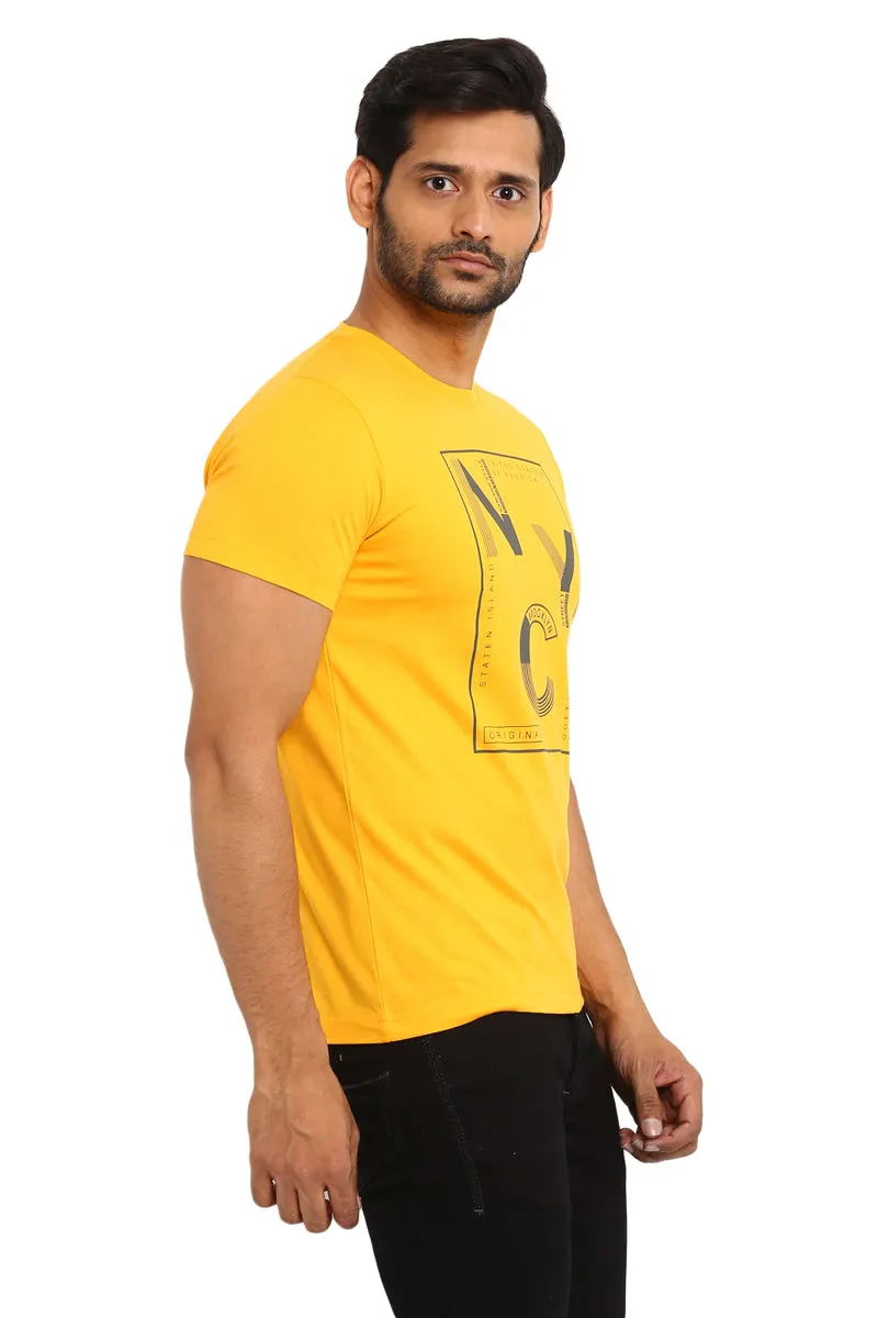 AXMANN Casual T-Shirt (Red | Gold Chrome) Combo Pack