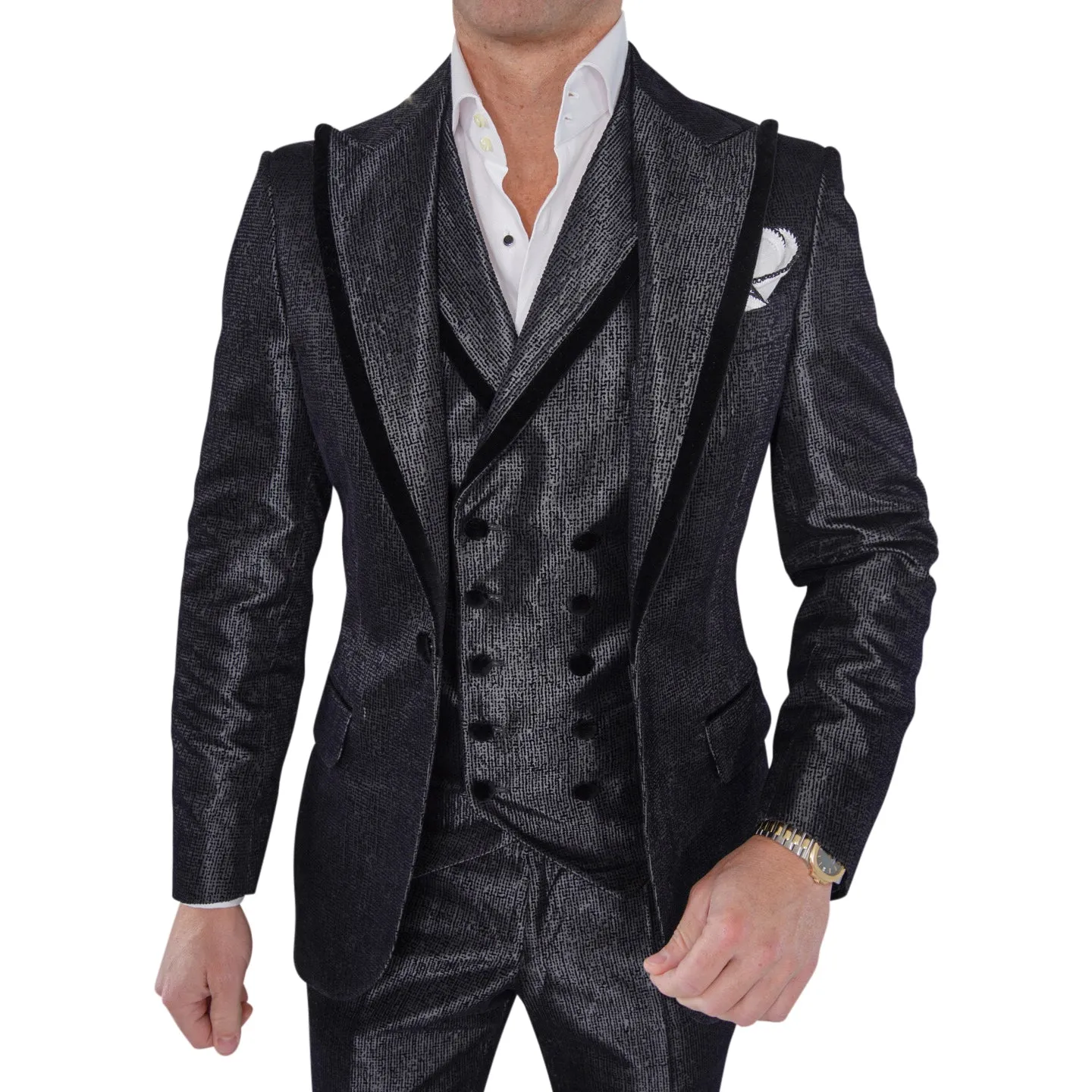 Black Velluto Bold Jacket