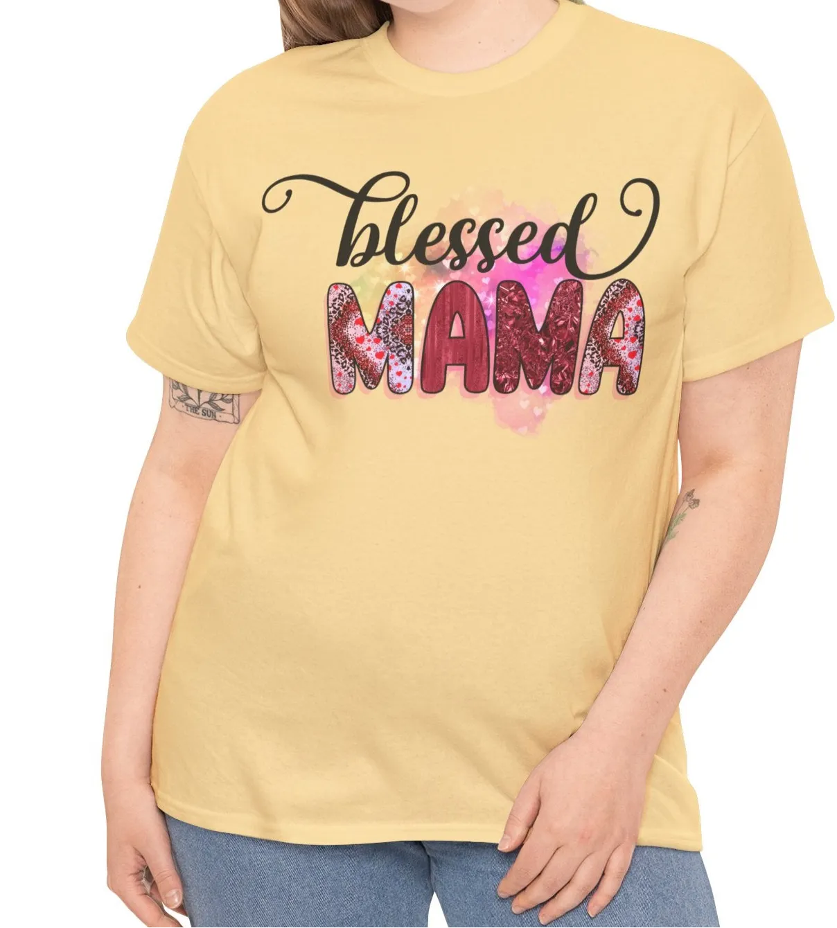 Blessed Mama | Cotton Tee