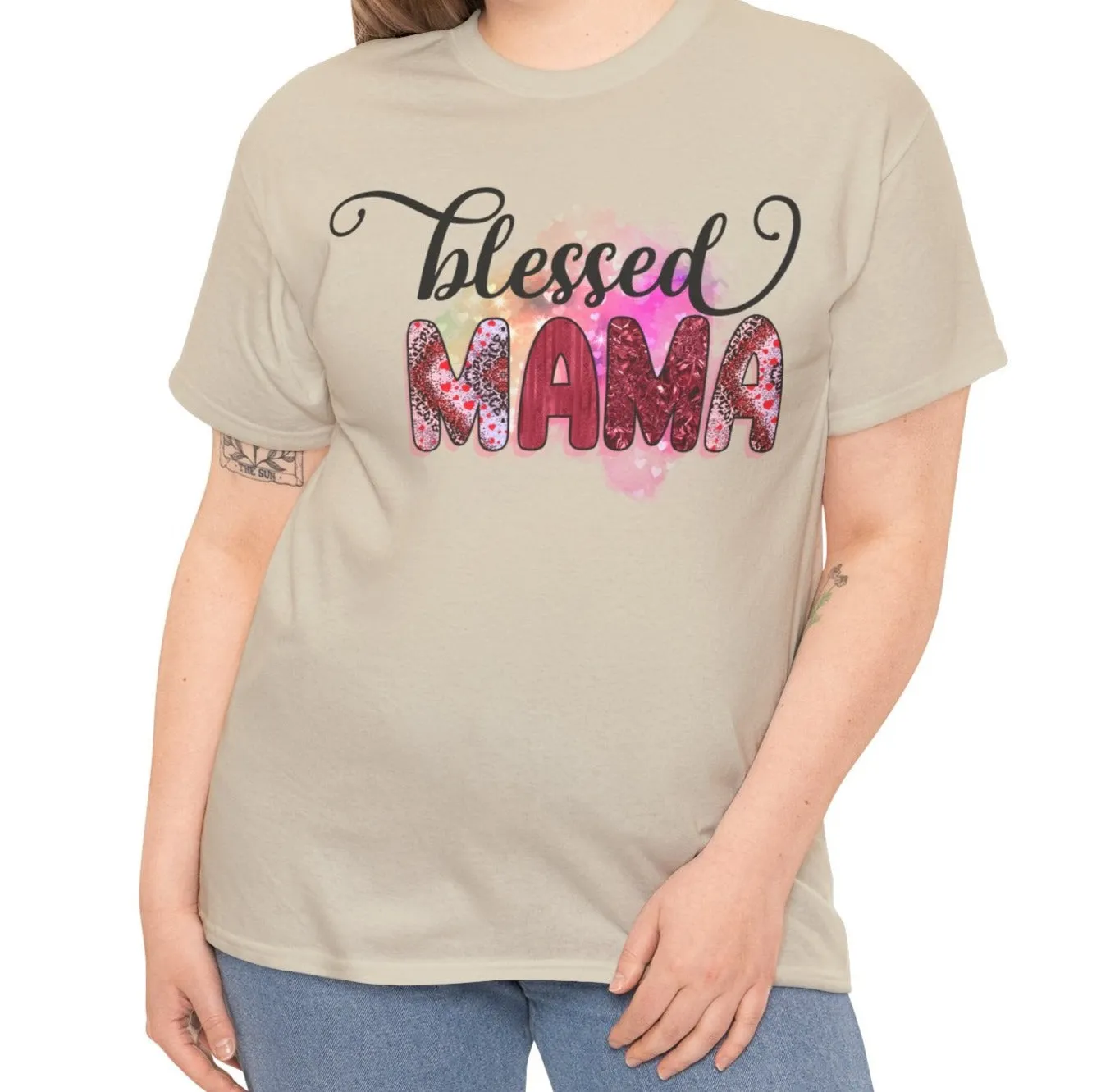 Blessed Mama | Cotton Tee