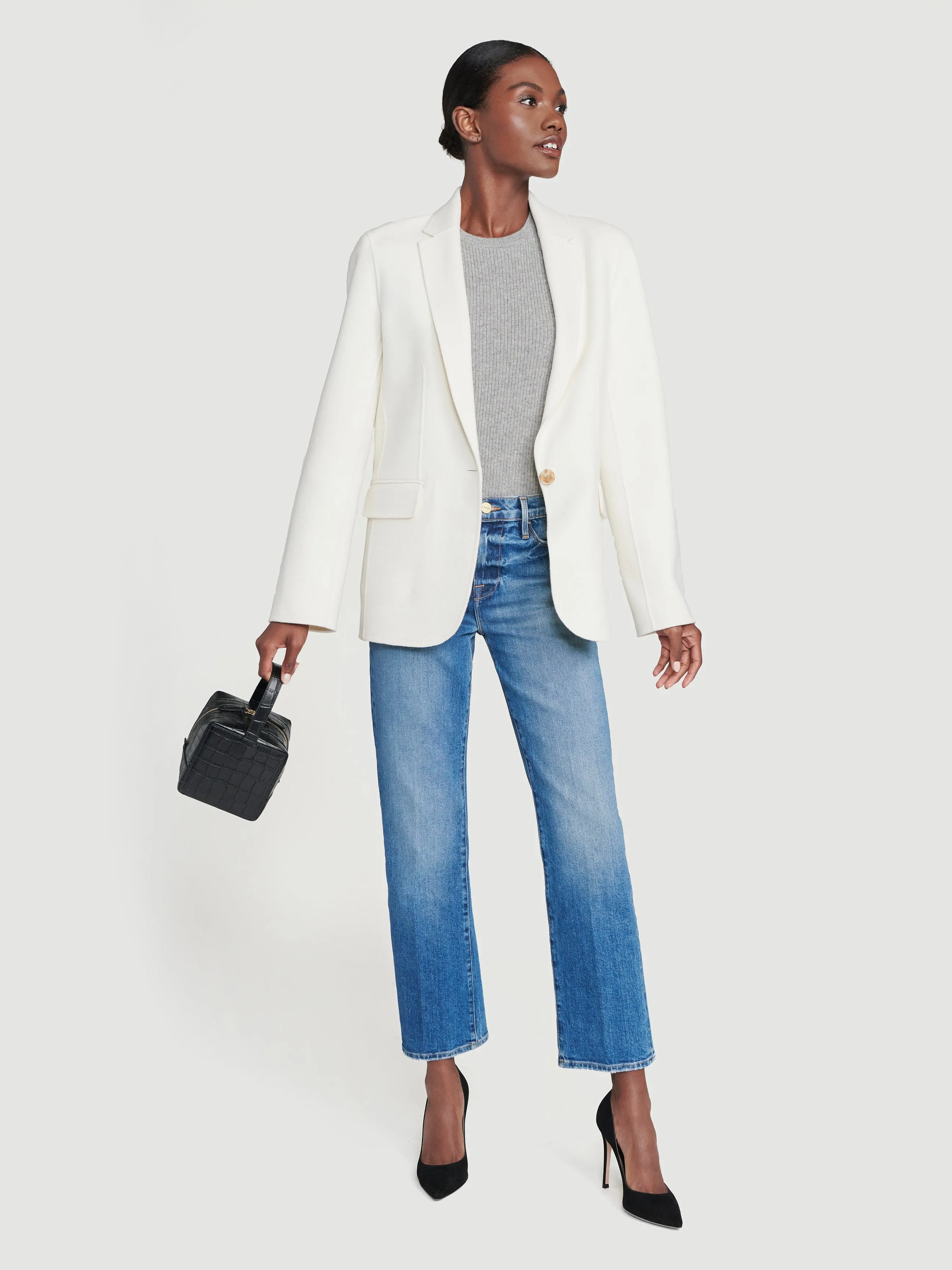 Boyfriend Blazer -- Off White