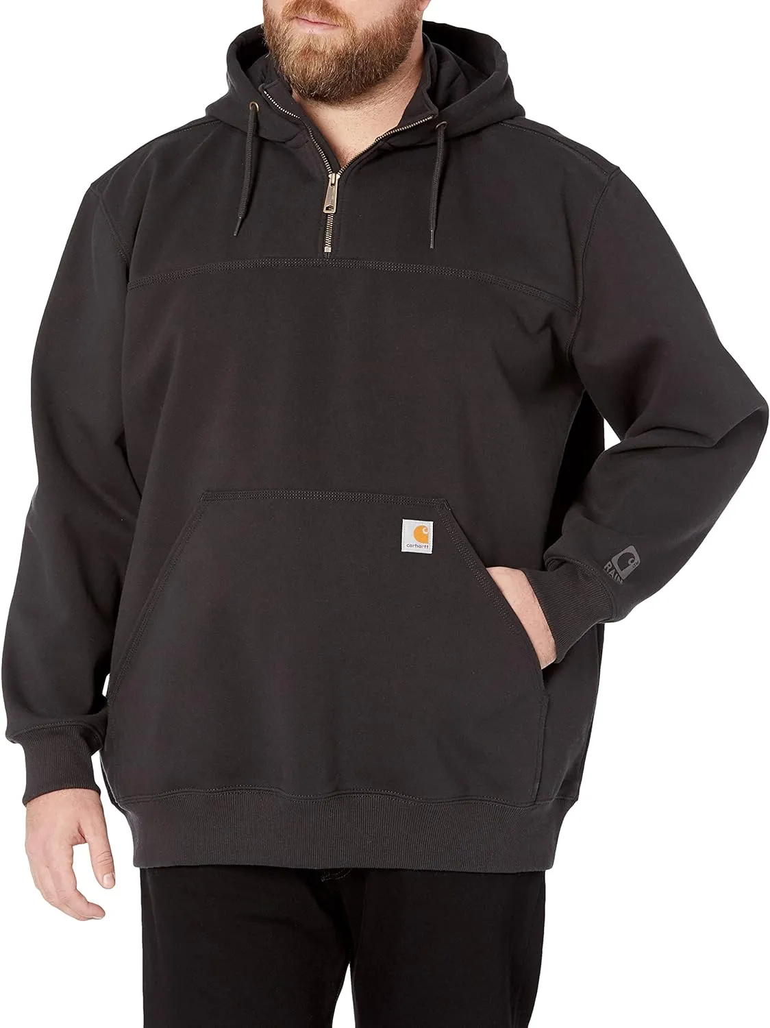 Carhartt Men's Rain Defender Loose Fit Heavyweight Quarter-Zip Sweatshirt