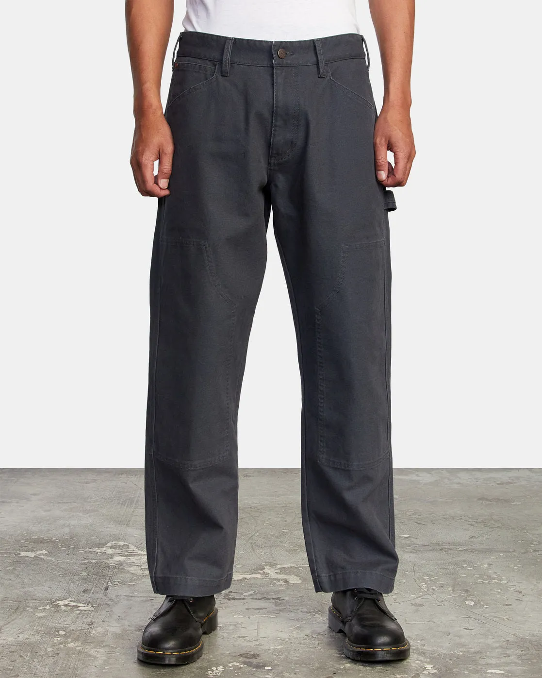 Chainmail Relaxed Fit Pants - Garage Blue