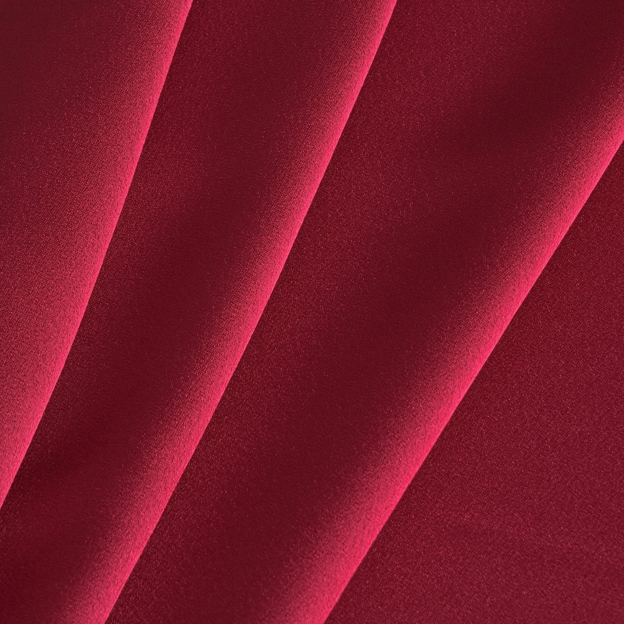 Cherry Satin Backed Crepe Fabric 96891