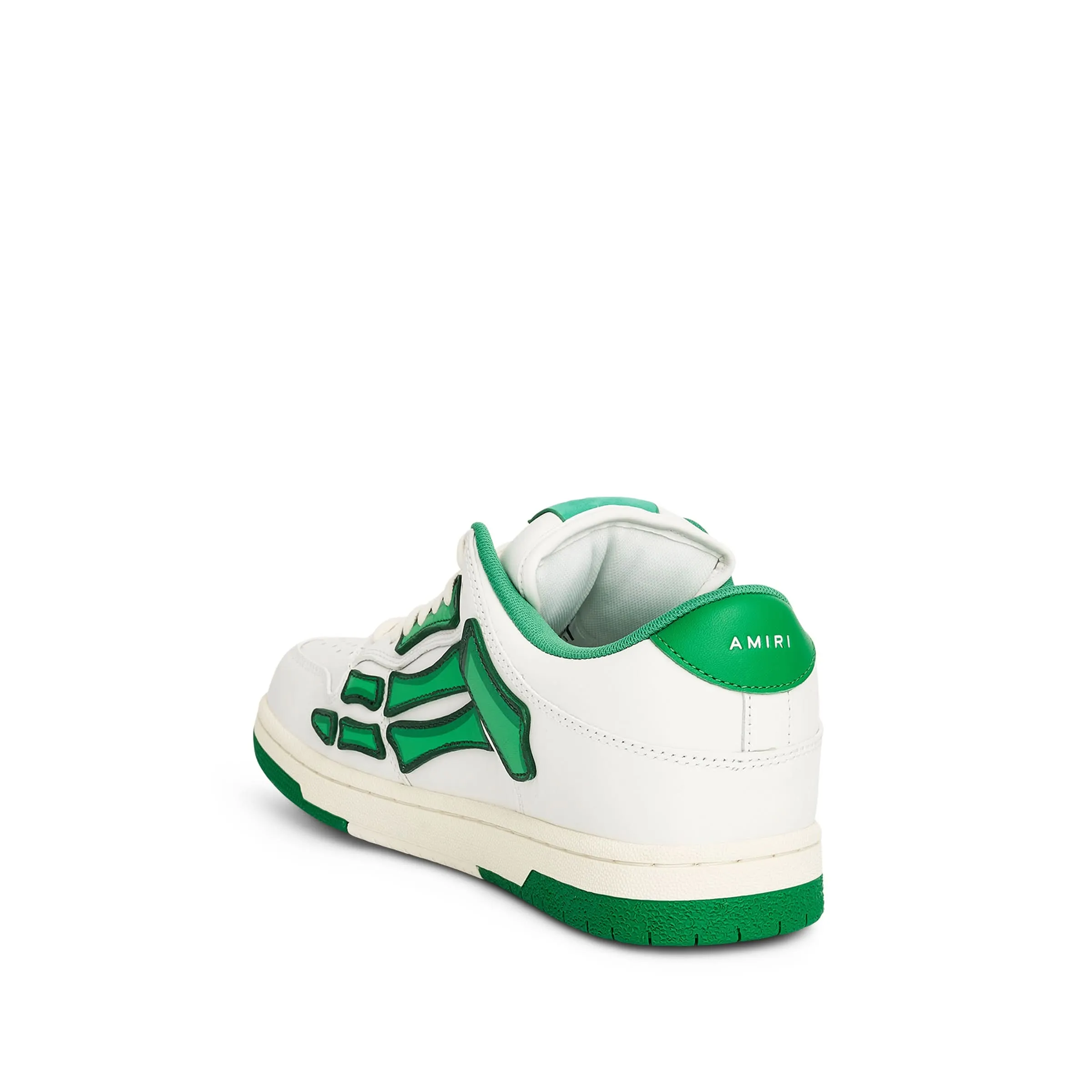 Chunky Skeleton Sneaker in Green