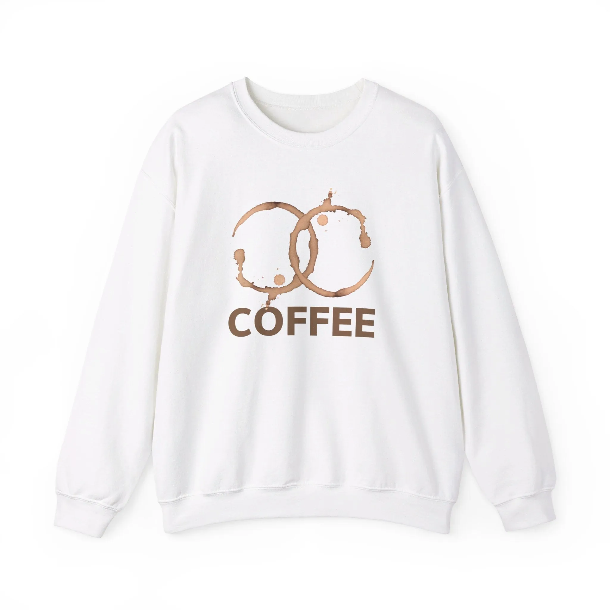 Coffee, Coffee lover Sweater, Cute Coffee Sweat Shirt, Unisex Heavy Blend Crewneck Sweatshirt