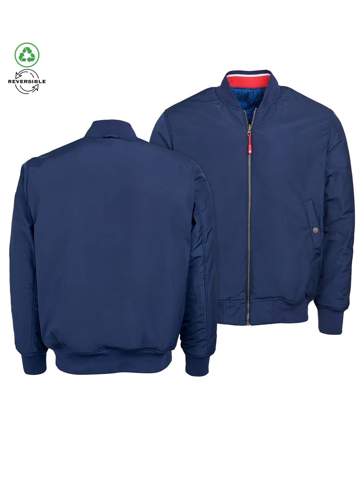 Columbus Blue Jackets Reversible Bomber