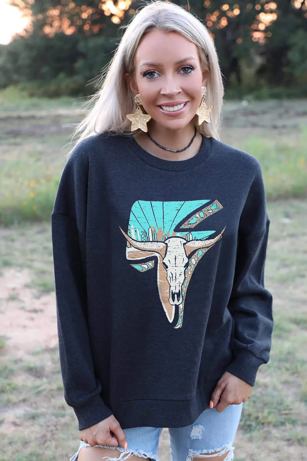 Coors Rodeo Banquet Graphic Sweatshirt