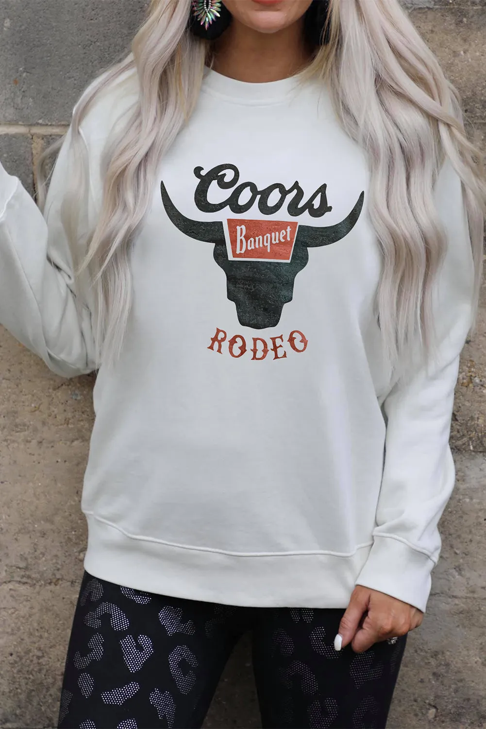 Coors Rodeo Banquet Graphic Sweatshirt