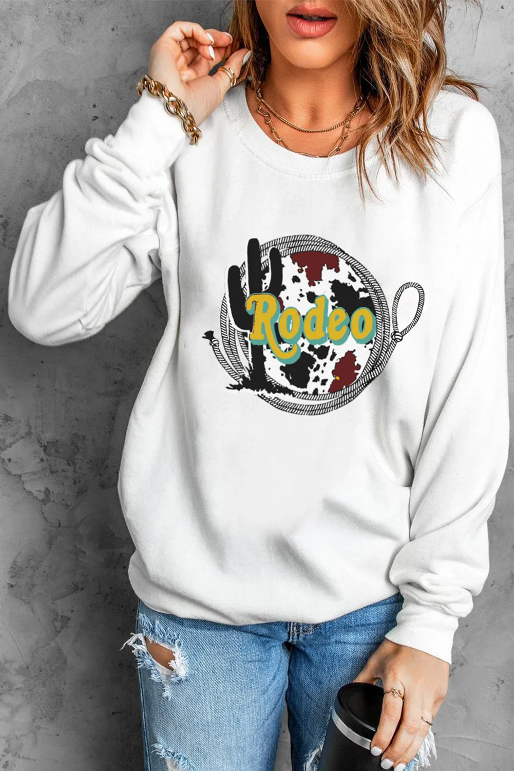 Coors Rodeo Banquet Graphic Sweatshirt