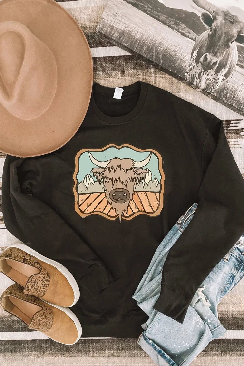 Coors Rodeo Banquet Graphic Sweatshirt