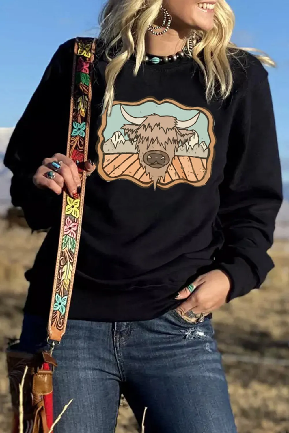 Coors Rodeo Banquet Graphic Sweatshirt