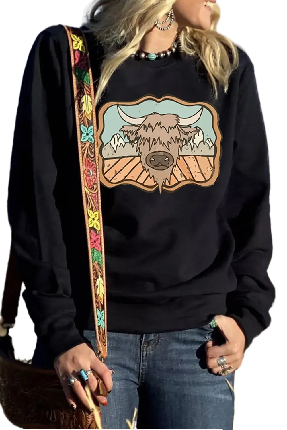 Coors Rodeo Banquet Graphic Sweatshirt