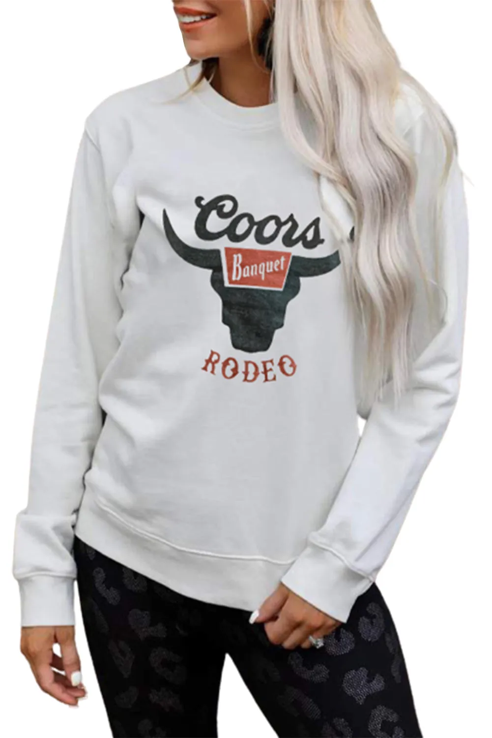 Coors Rodeo Banquet Graphic Sweatshirt