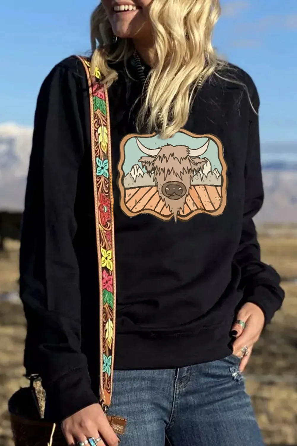 Coors Rodeo Banquet Graphic Sweatshirt