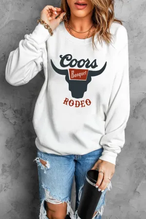 Coors Rodeo Banquet Graphic Sweatshirt