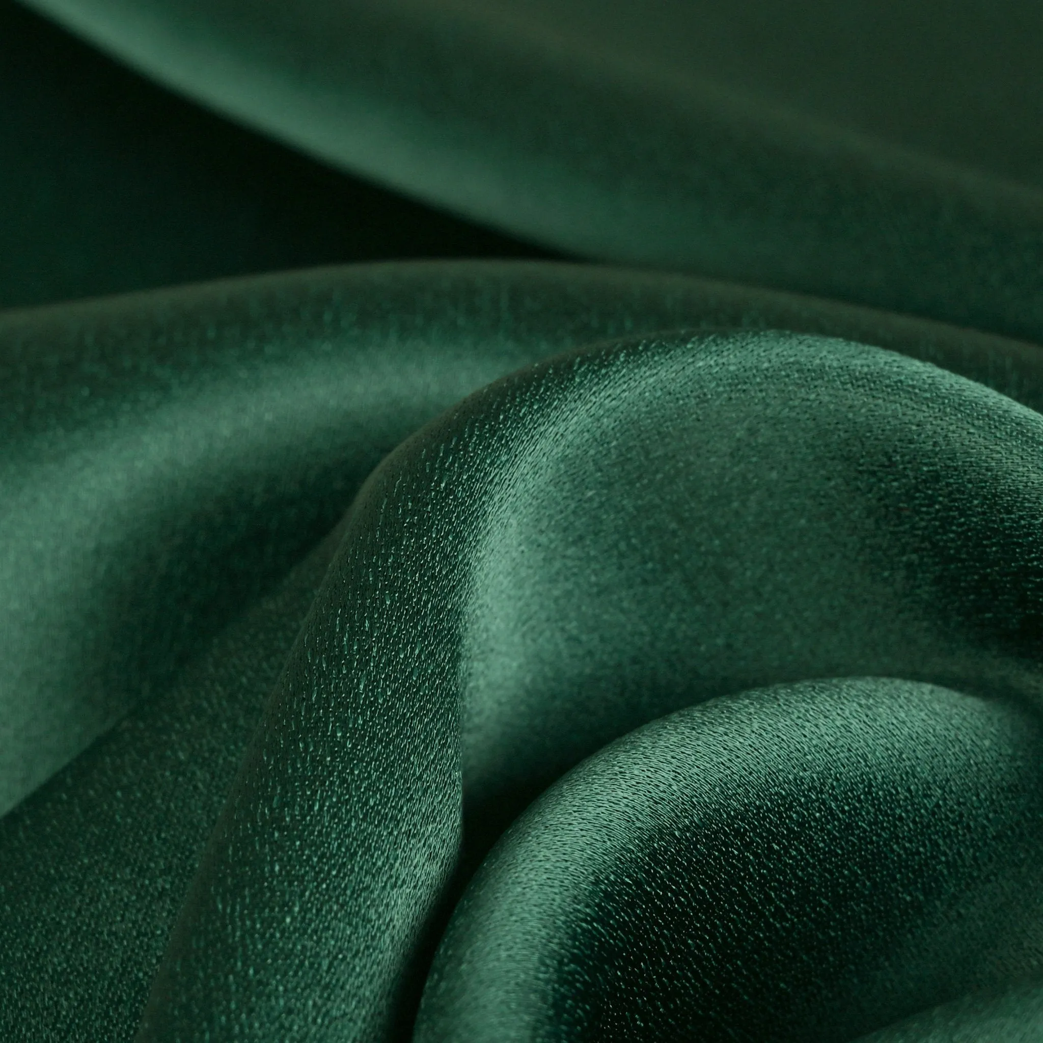 Green Satin Backed Crepe Fabric 8984