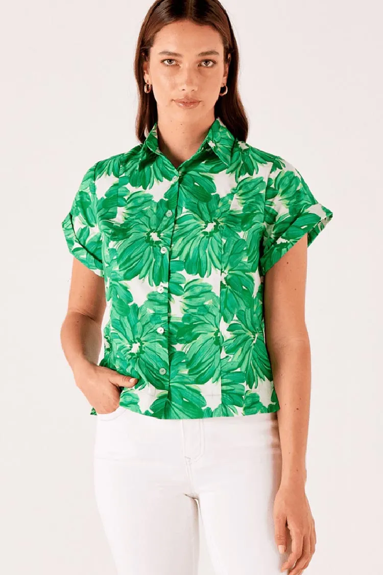 Jade Fleurette Shirt | FINAL SALE