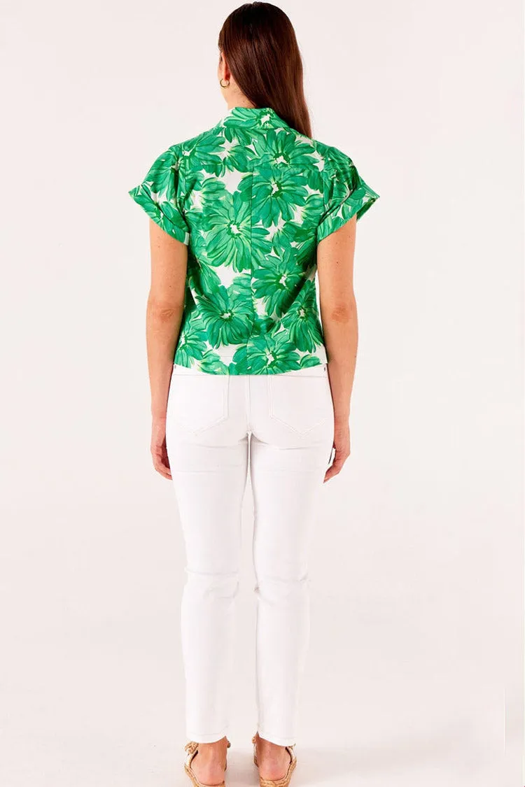 Jade Fleurette Shirt | FINAL SALE