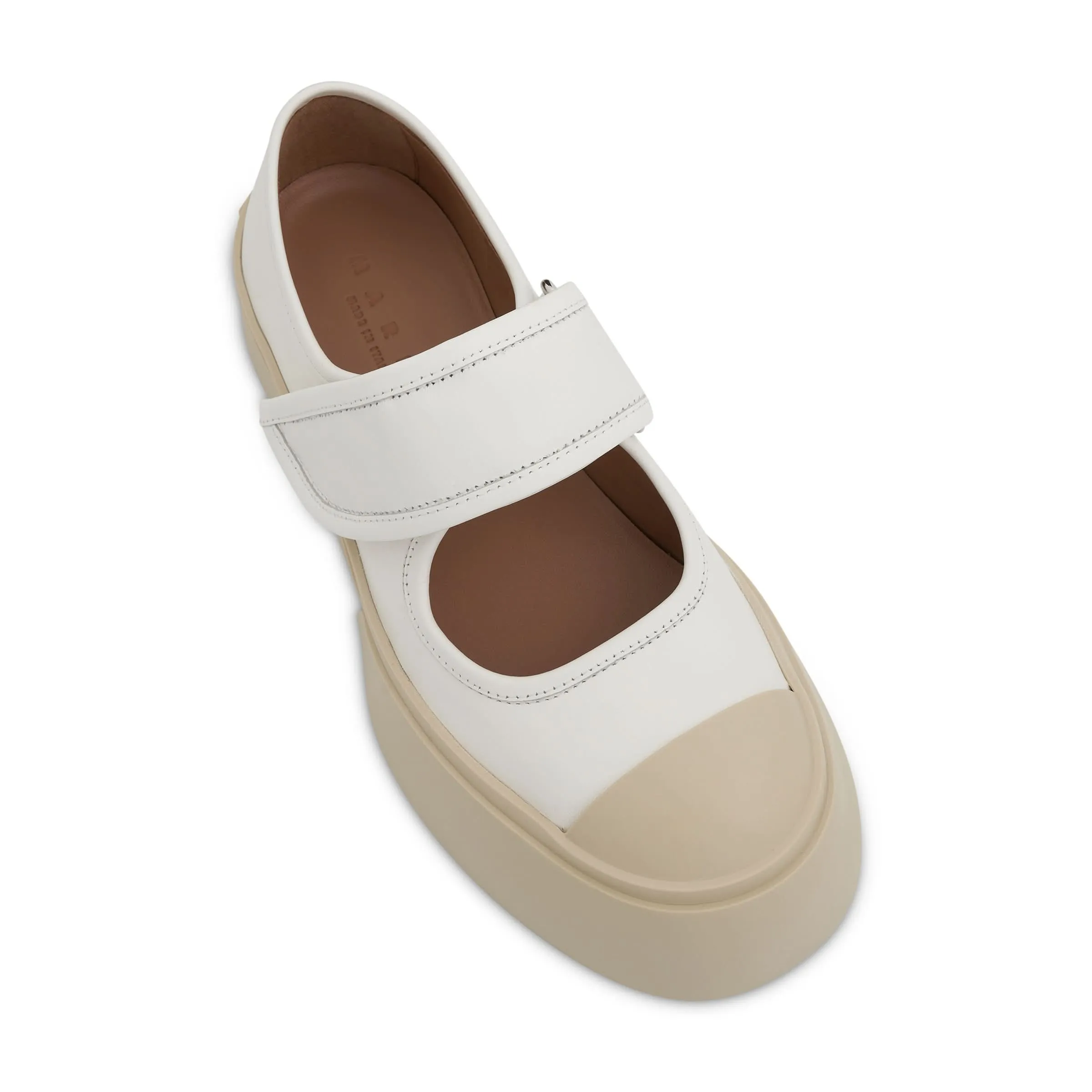 Maryjane Pablo Sneaker in Lily White