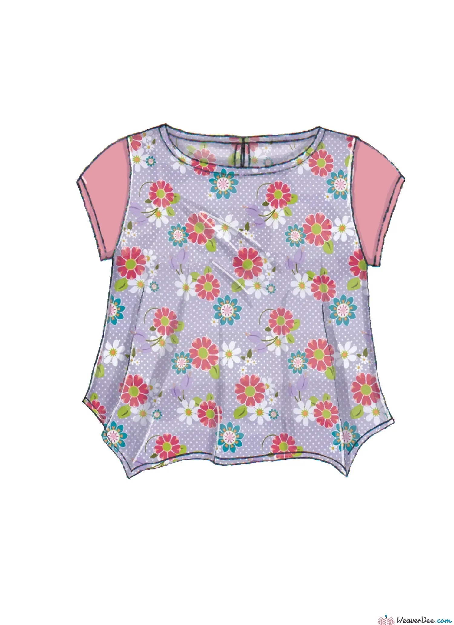 McCall's Pattern M7677 Infants' Contrast Tops & Leggings