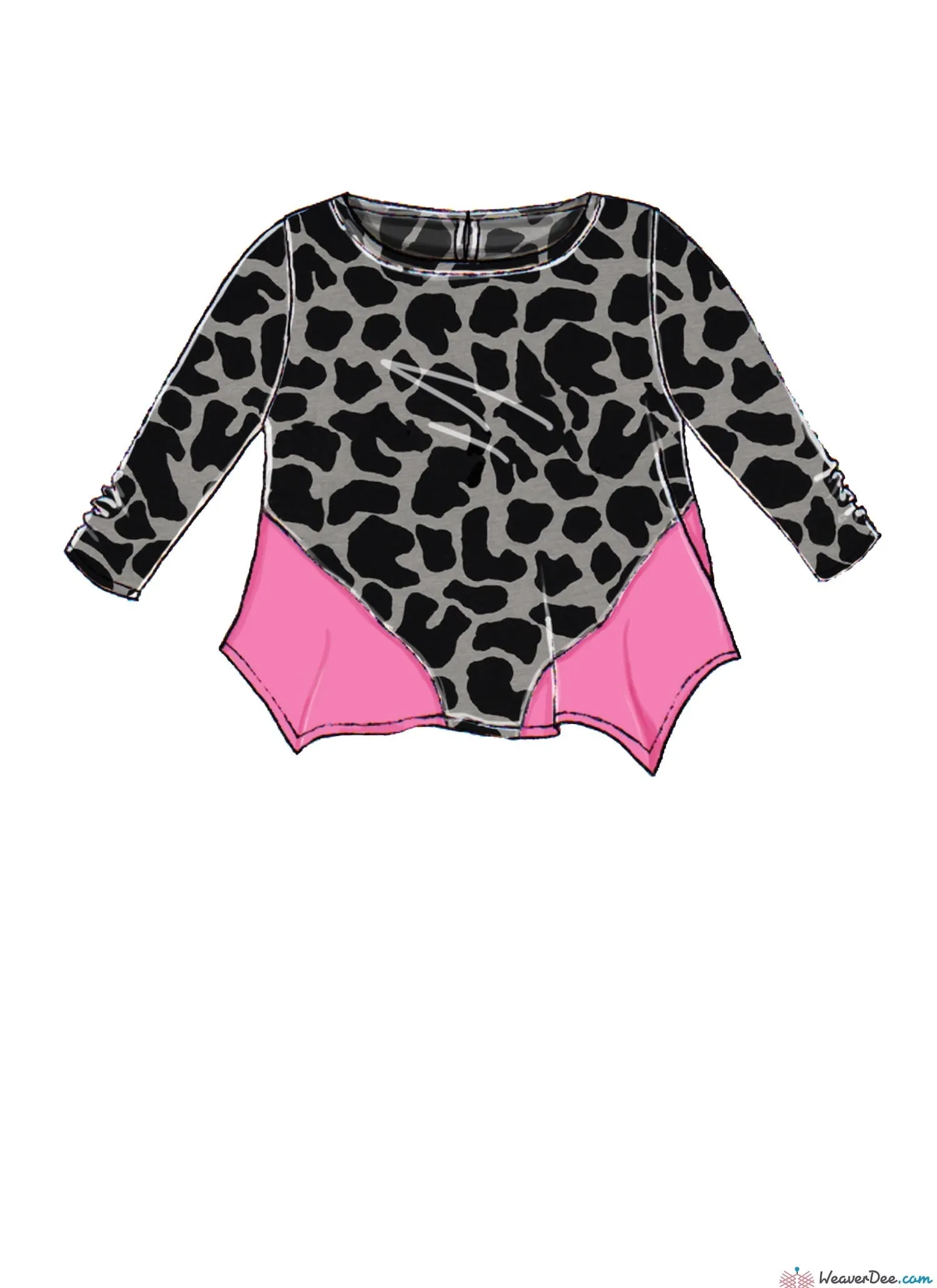 McCall's Pattern M7677 Infants' Contrast Tops & Leggings