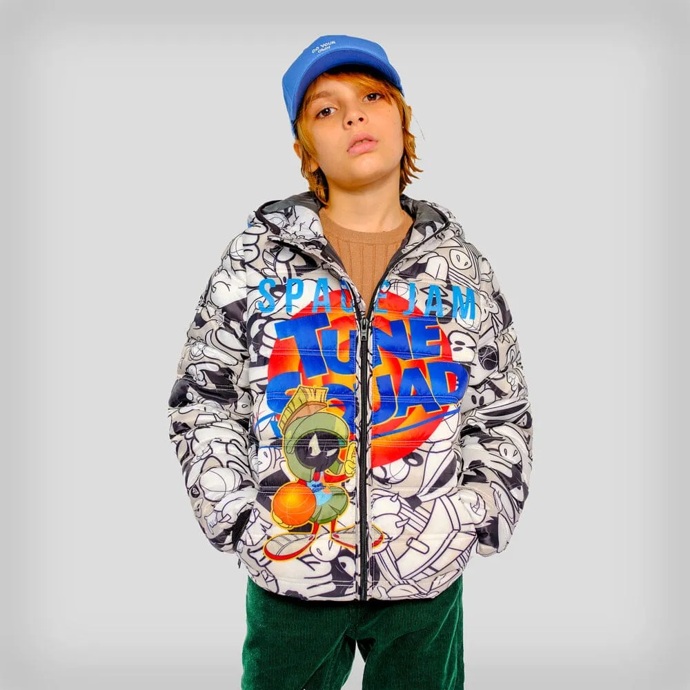 Members Only Boy's Packable Tune Squad Midweight Jacket