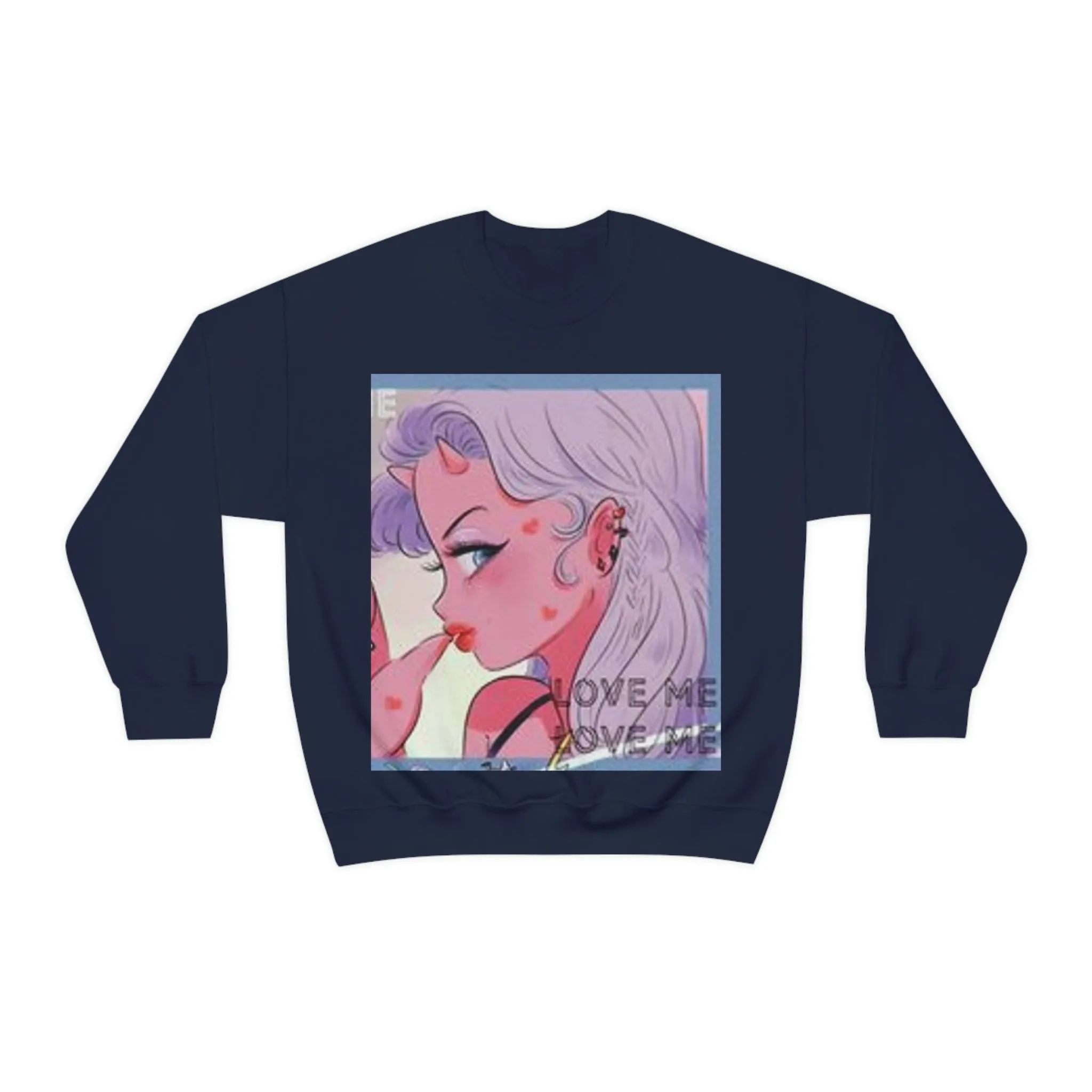 MyDreamMyTee Bad Girl Unisex Heavy Blend Crewneck Sweatshirt