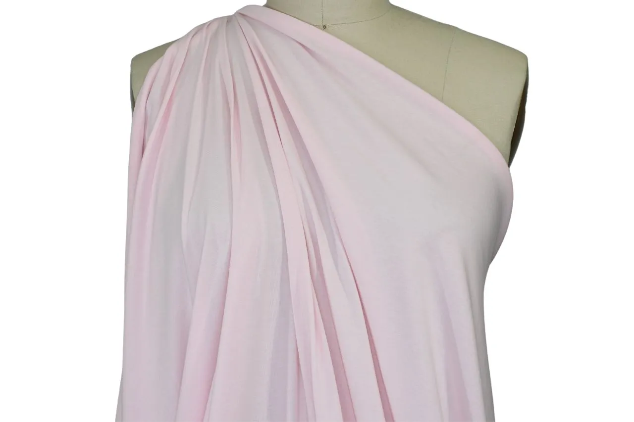 Organic Cotton Jersey - Soft Pink