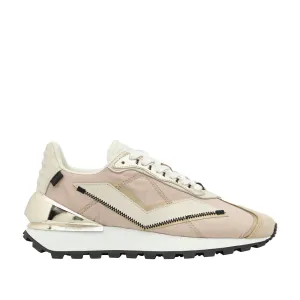 Qwark Spur Woman Beige Platinum Chunky Sneakers