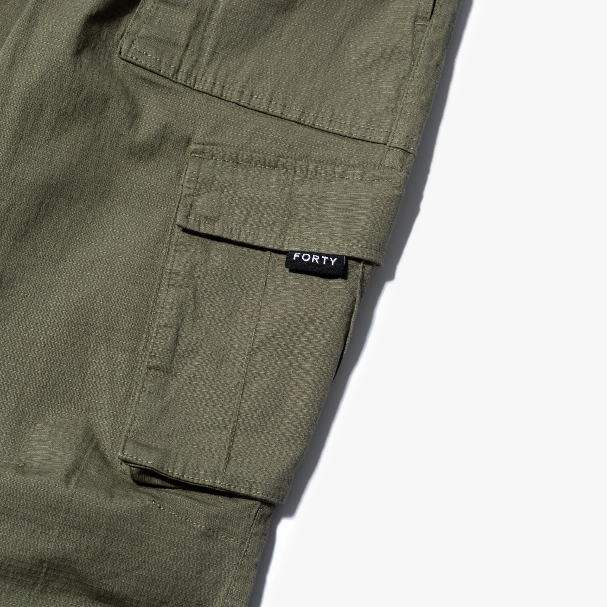 Rip Twill Ripstop Cargo Pant (Khaki Green)