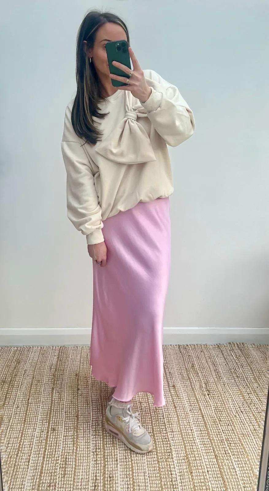 Satin Bias Cut Skirts