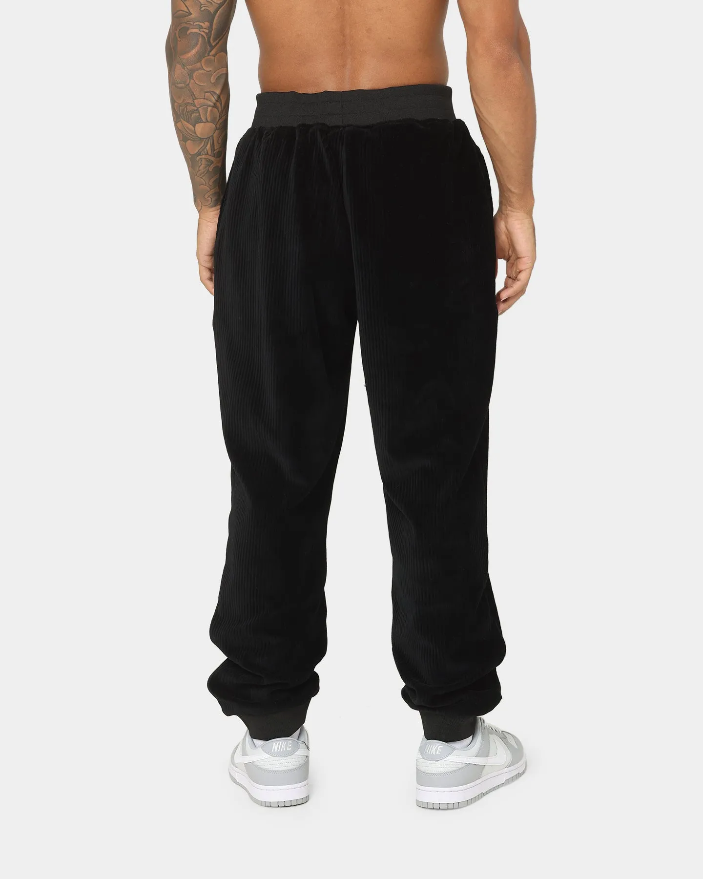 Sik Silk Corduroy Relaxed Pants Black