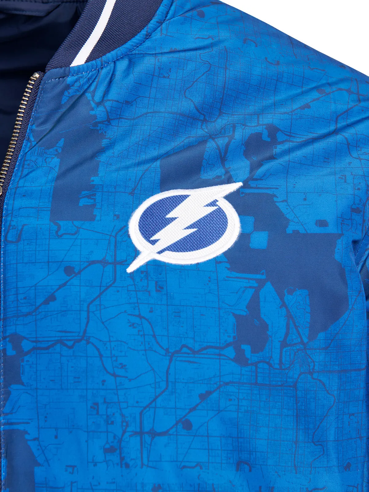 Tampa Bay Lightning Reversible Bomber