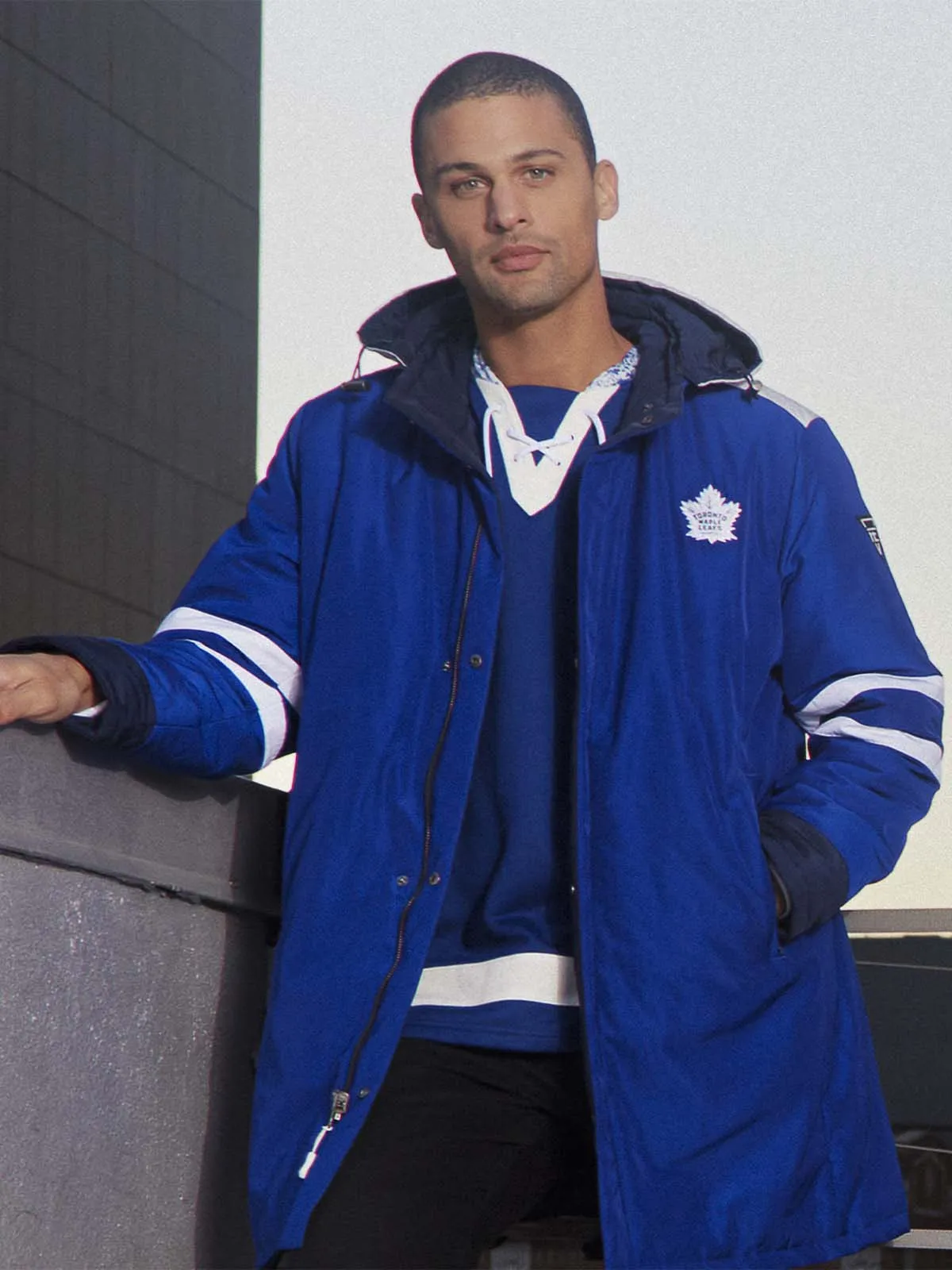 Toronto Maple Leafs Reversible Parka Jacket