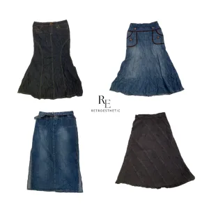 Unique Denim Skirts (DR-148)