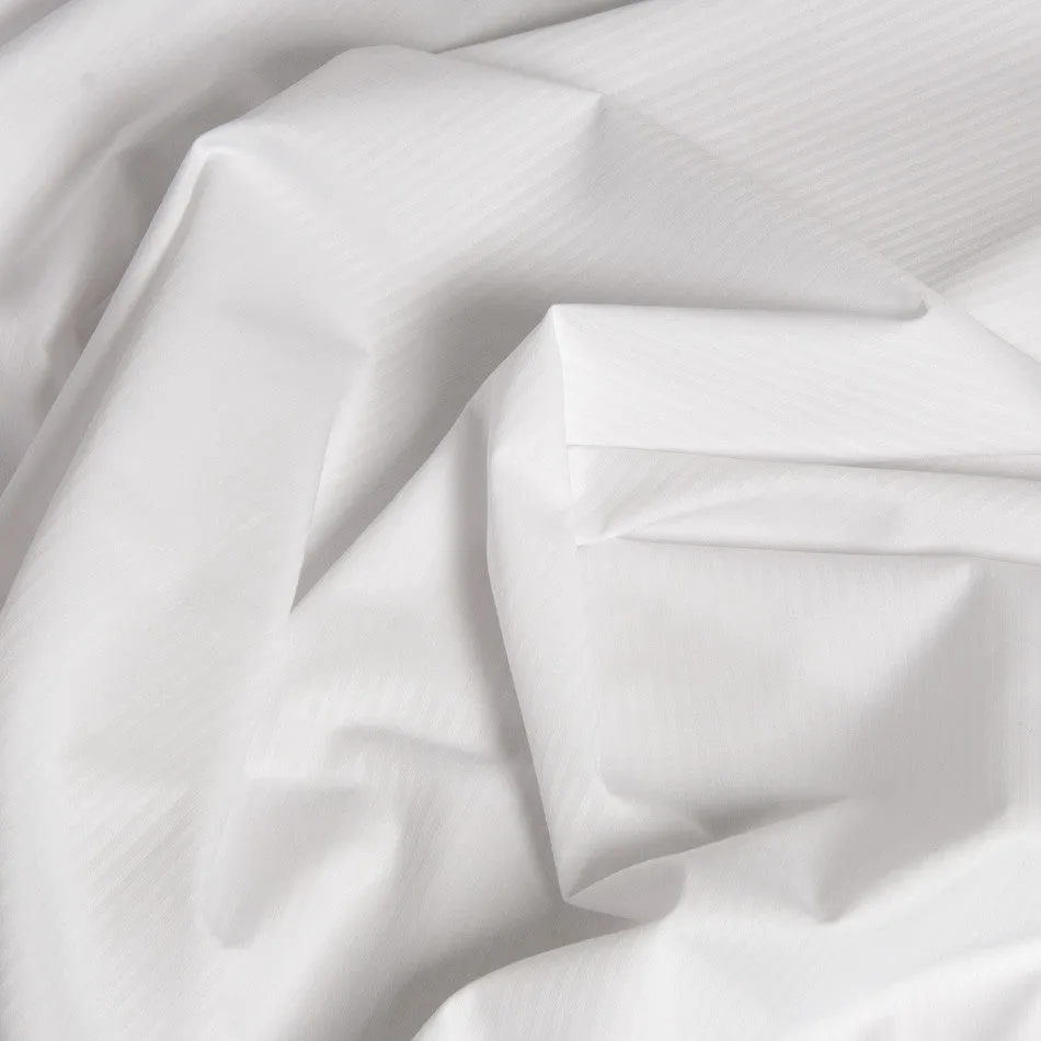 White Fancy Poplin 93